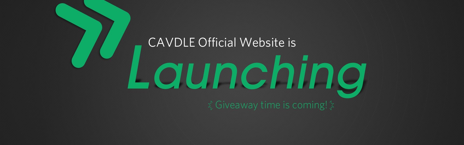 website launching giveaway