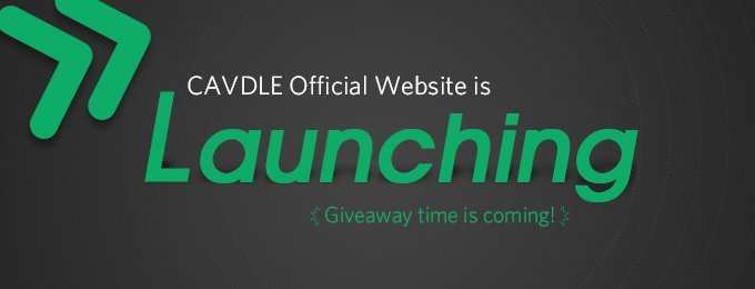 website launching giveaway