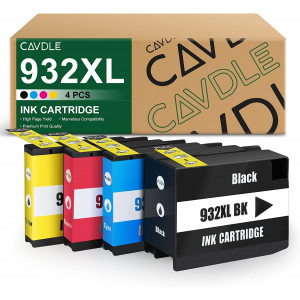 Compatible HP 932XL Ink Cartridge 4 Pack