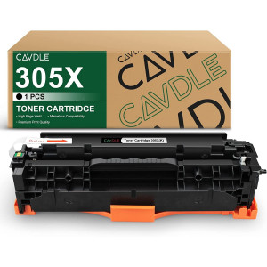 HP CE410X 305X Remanufactured Black Toner Cartridge 1 Pack