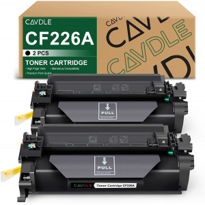 HP CF226A Compatible Toner Cartridge 2 Pack