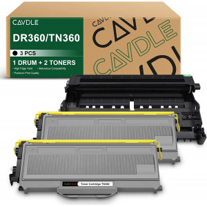Brother DR360 & TN360 Compatible Toner & Drum Unit Set 3 Pack