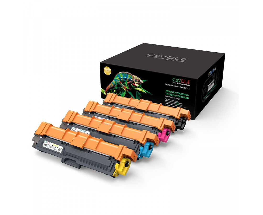 Organizza Ufficio TN241 TN-241 TN245 TN-245 KIT 4 Toner Compatibili Per Brother DCP-9020CDW HL-3140CW HL-3150CDW HL-3170CDW MFC-9140CDN MFC-9330CDW MFC-9340CDW - Foto 8