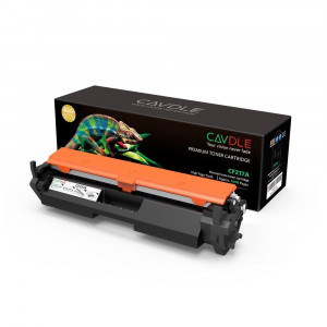 CF217A Compatible Toner Cartridge with IC Chip 1 Pack